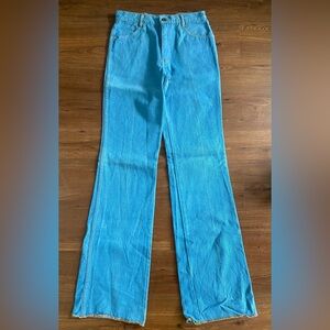 Vintage BRITTANIA Men’s 70s Jeans. Size 30 waist. Long length to be hemmed.